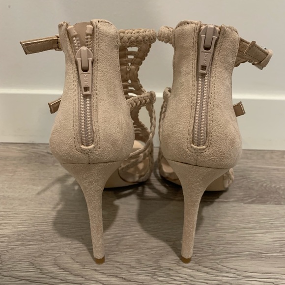 Aldo Sinfony Braided Caged Heels - Picture 3 of 4